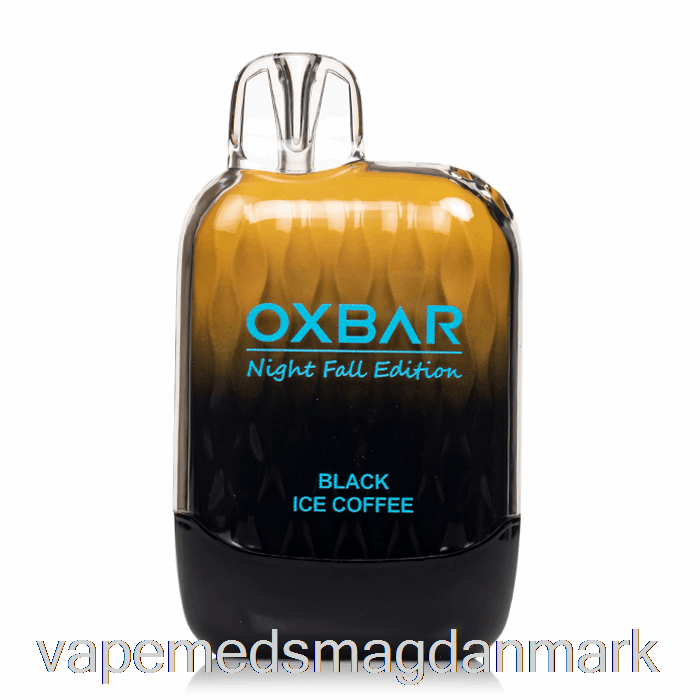 Vape Med Smag Oxbar G8000 Engangs Sort Iskaffe